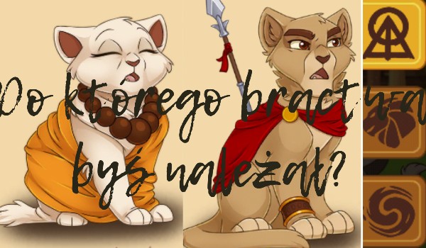 Do którego bractwa byś należał?