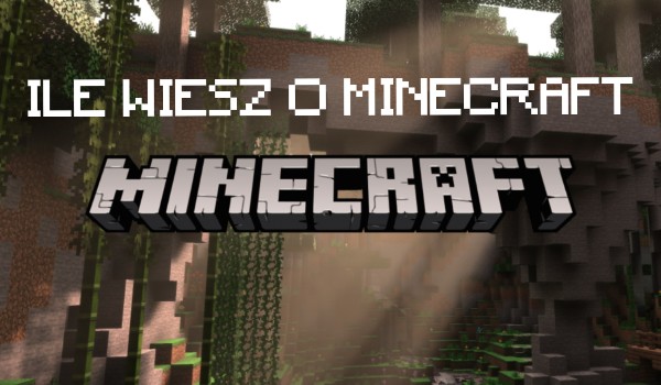 Ile wiesz o Minecraft