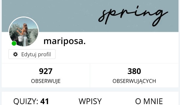 OCENIAM PROFIL @mariposa.