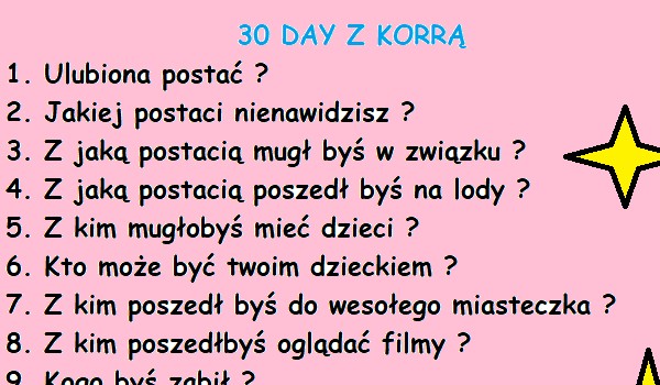 30 Day z Korrą #5