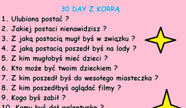 30 Day z Korrą #4