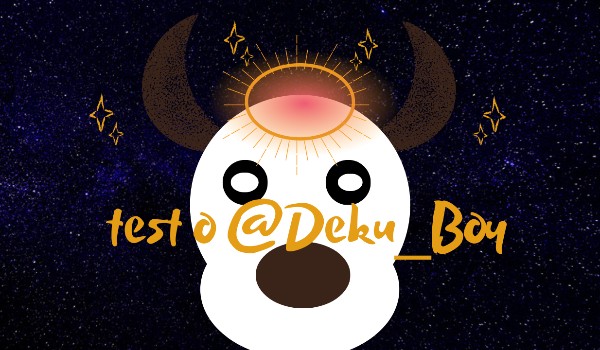 test o @Deku_Boy