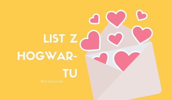 List z Hogwartu