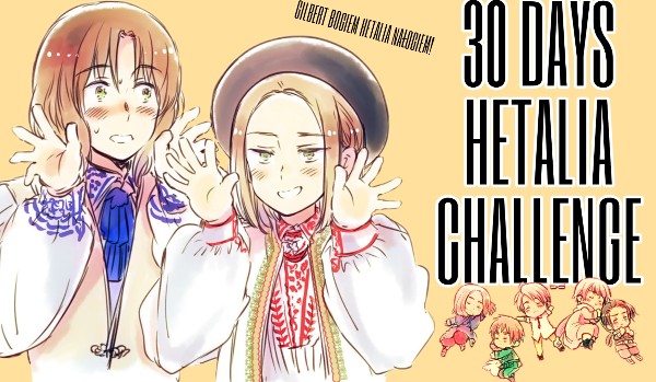 30 Days Hetalia Challenge |Day 3|