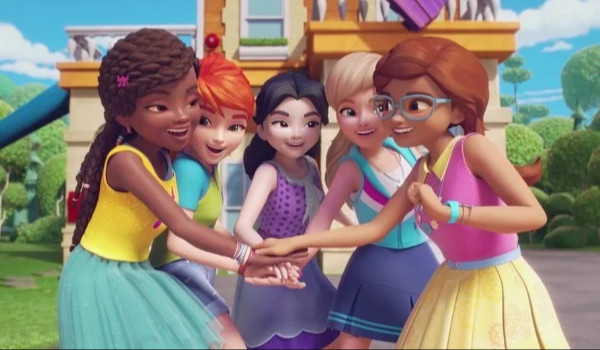 Opowiadanie Lego friends Mia Dziewczyny z misją Girls on amission