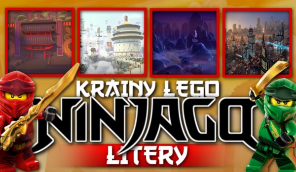 Krainy LEGO Ninjago – Litery!
