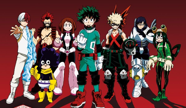 Czy znasz imiona tych postaci? Wersja Boku No Hero Academia!