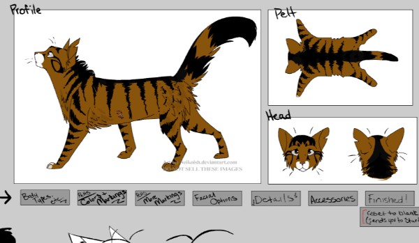 Borowikowe Serce – Moje OC z klanu Lawendy