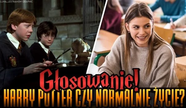 Harry Potter czy normalne życie? – Głosowanie!