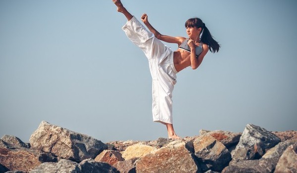 Dziewczyna karate 4