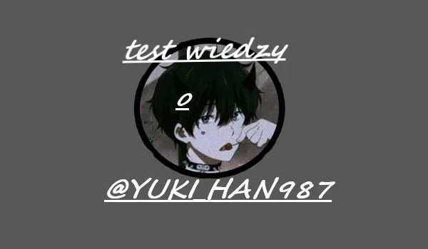 Test o @YUKI_HAN987
