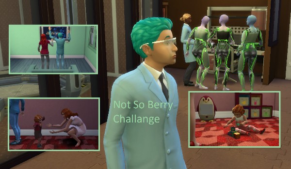The Sims 4 Not So Berry #4 Kosmiczna impreza