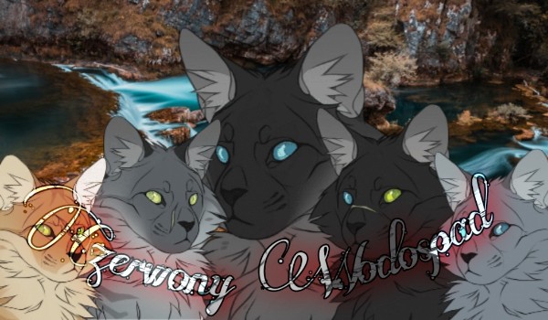 Czerwony wodospad- przedstawienie postaci