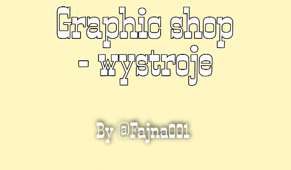 Graphic shop – wystroje