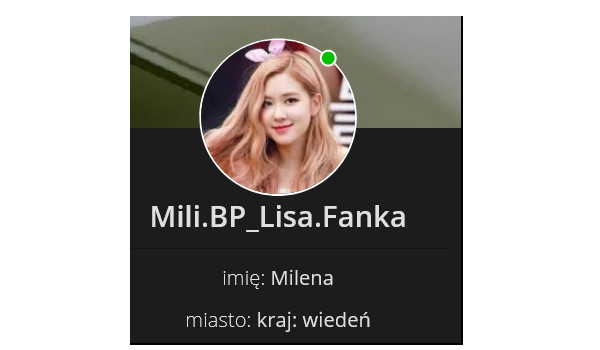 Oceniam profil @Mili.BP_Lisa.Fanka