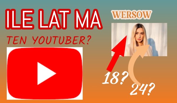 Ile lat ma ten YouTuber? (2021)