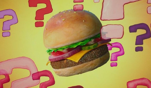 Który składnik kraboburgera jest nie poprawny?