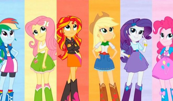 Czy rozpoznasz wszystkie postacie z Equestria girls?