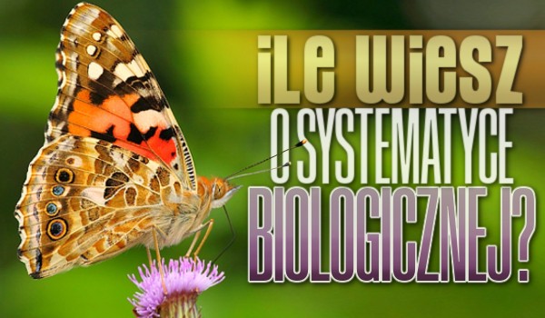 Ile wiesz o systematyce biologicznej?