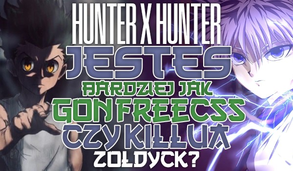 Hunter x Hunter: Jesteś bardziej jak Gon Freecss czy Killua Zoldyck?