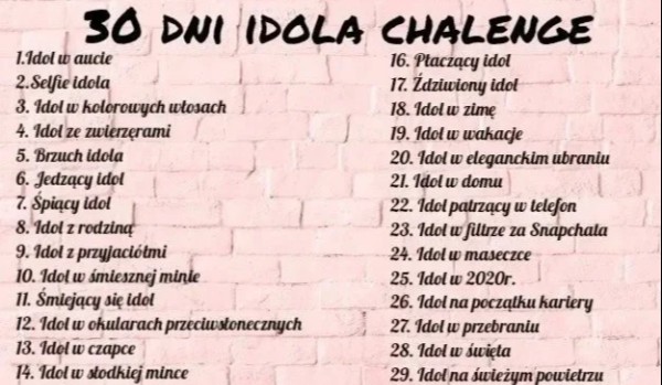 30 dni Idola Challenge – Madelaine Petsch