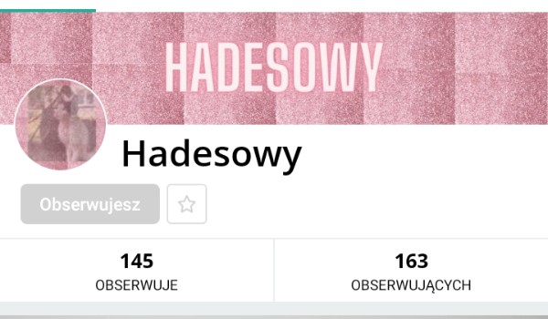 Oceniam profil – @Hadesowy