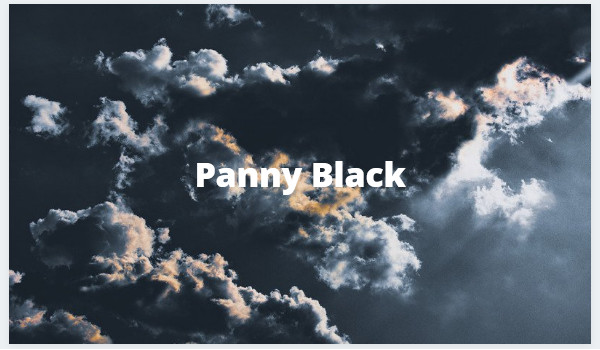 Panny Black#prologue