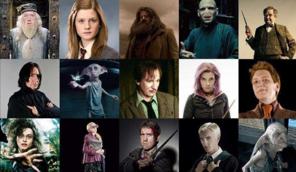 Czy rozpoznasz część Harre’go Pottera po zdjęciu postaci?
