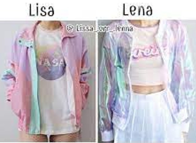 3 Lisa or Lena? Ubrania | sameQuizy