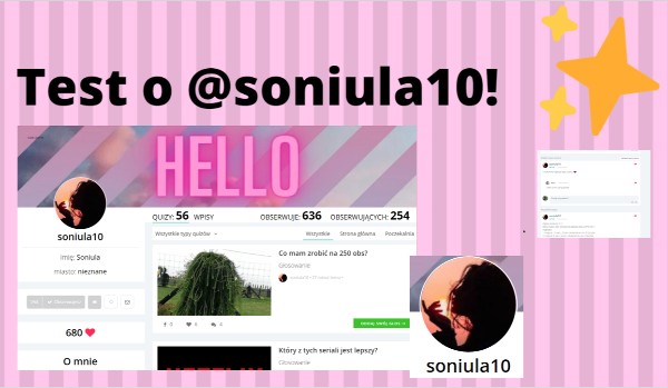 Test o @soniula10!