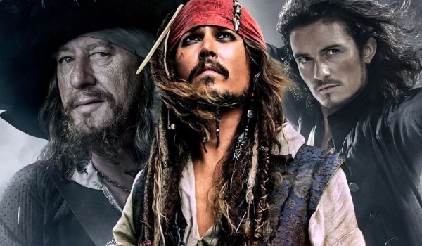 O kim mowa? Jack Sparrow, Will Turner, Barbossa „Piraci z Karaibów”