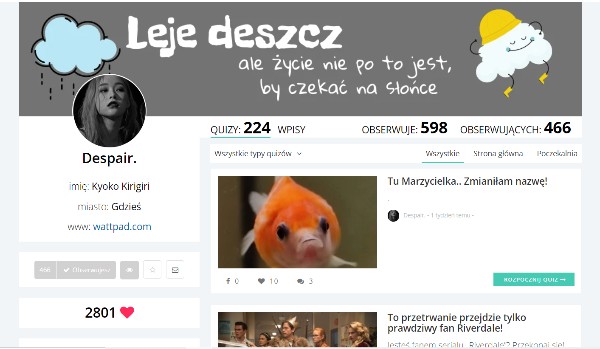 Ocena profilu @Despair.