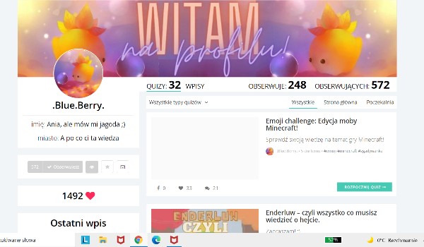 Oceniam profil @Blue.Berry.