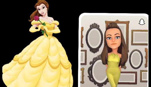 Czy zgadniesz te księżniczki Disneya zrobione w Bitmoji?