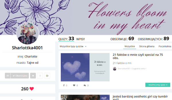 Ocenianie profili! ~ @Sharlottka4001