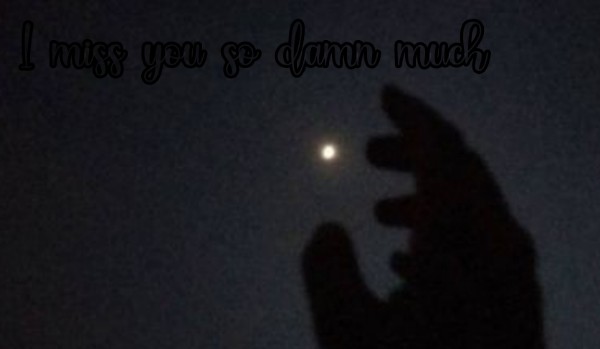 I miss you so damn much – One shot