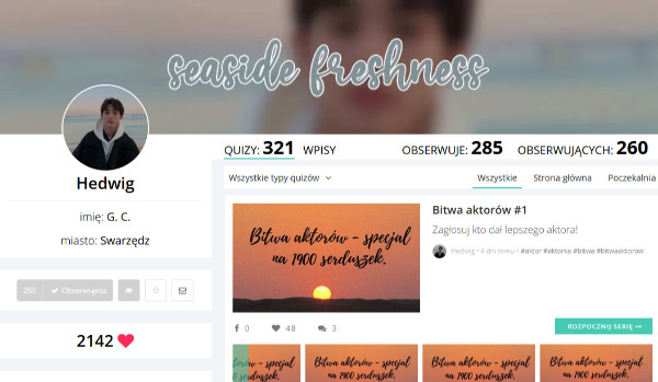 Ocenianie profili! ~ @Hedwig