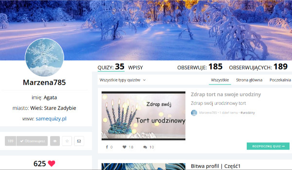 Ocenianie profili! ~ @Marzena785