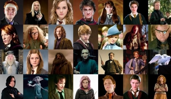 Czy znasz imiona postaci z Harry’ego Pottera?