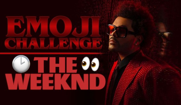 Emoji Challenge – The Weeknd