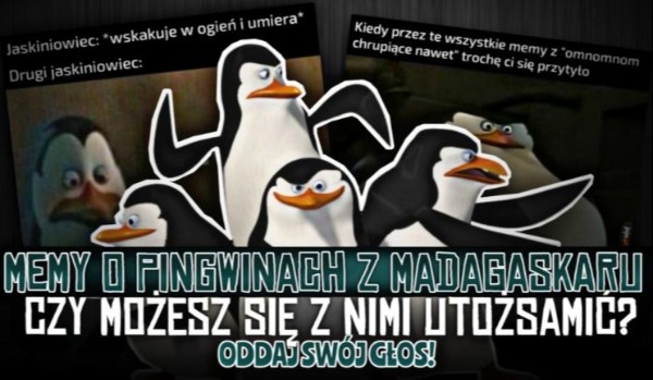 Memy z Pingwinami z Madagaskaru — Czy możesz się z nimi utożsamiać?