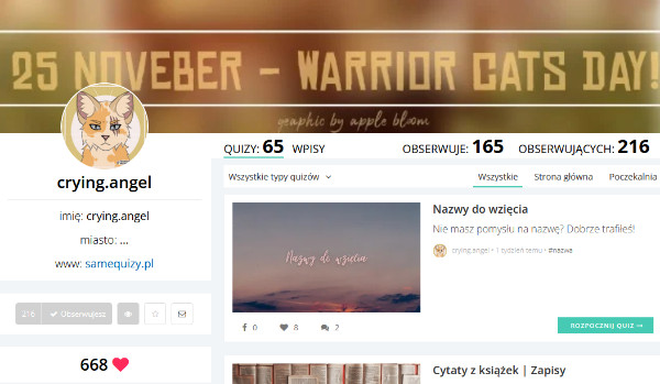 Ocenianie profili! ~ @crying.angel