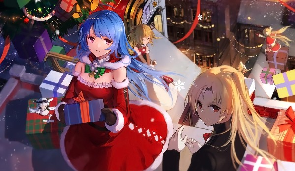 Czy rozpoznasz postacie z anime w wersji świątecznej?