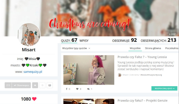 Ocenianie profili! ~ @Misart