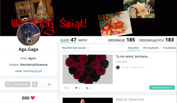 Ocenianie profili! ~ @Aga.Gaga