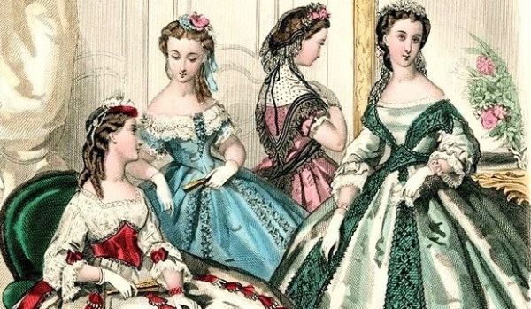 Suknie z której dekady XIX wieku najbardziej Ci się podobają?