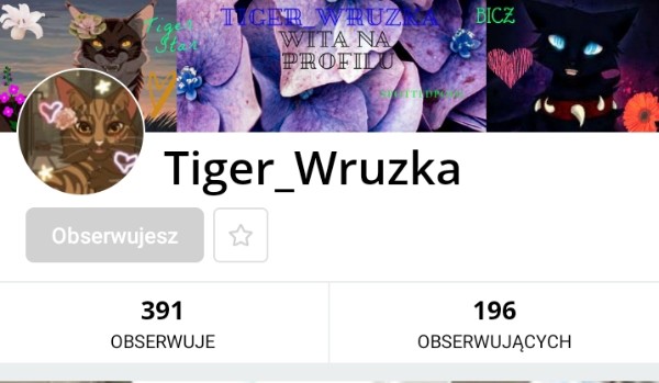 Ocenianie profilu @Tiger_Wruzka