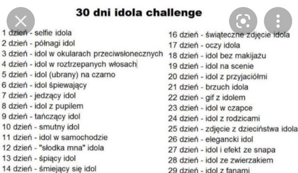 30 dni idola z Ari challenge – dzień 5