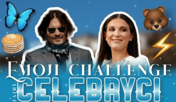 Emoji challenge – celebryci