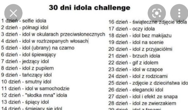 30 dni idola z Ari challenge – dzień 8